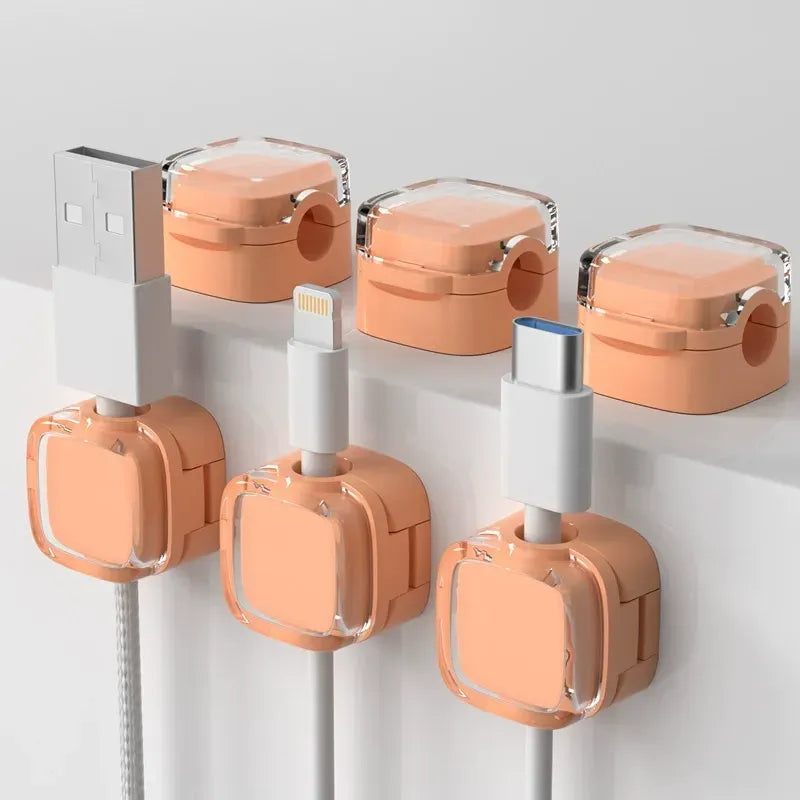 Clip de câble adhésif pour surfaces lisses