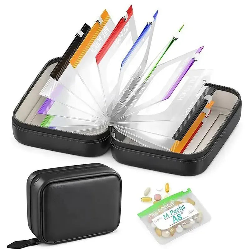 Pochettes étanches pour médicaments avec code couleur