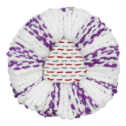 Tête de balai triangulaire en microfibre