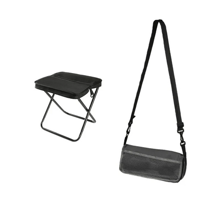 Tabouret pliable avec sac de transport pour les déplacements