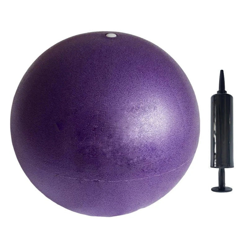 Ballon de pilates 15 cm – anti-éclatement, antidérapant en nid d'abeille, portable