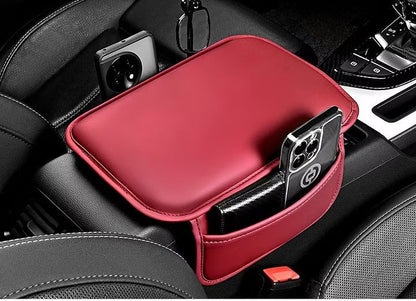 Housse d’accoudoir pour console centrale de voiture avec poches latérales