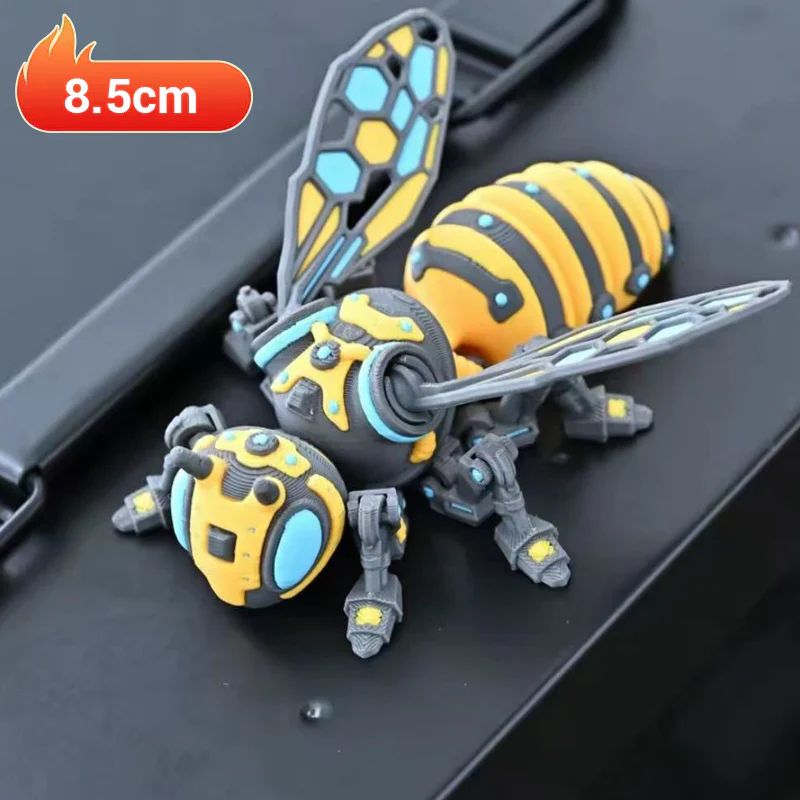 Ce n'est pas un insecte, c'est un monstre mécha ! Articulations amovibles, design futuriste