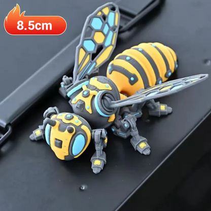 Ce n'est pas un insecte, c'est un monstre mécha ! Articulations amovibles, design futuriste