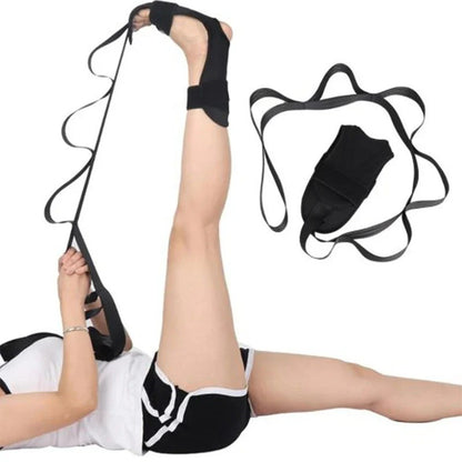 Sangle d’Étirement Multifonction pour les Pieds et les Jambes pour l’Entraînement et la Rééducation