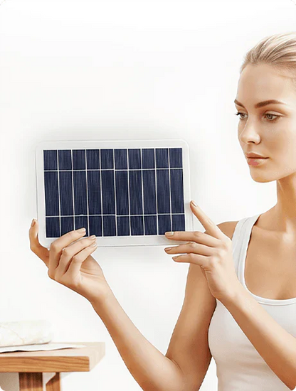 Chargeur solaire portable intelligent
