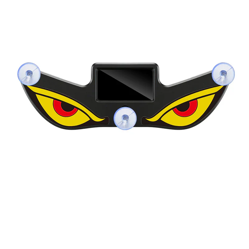 Fräcka solcellsdrivna LED demon eyes