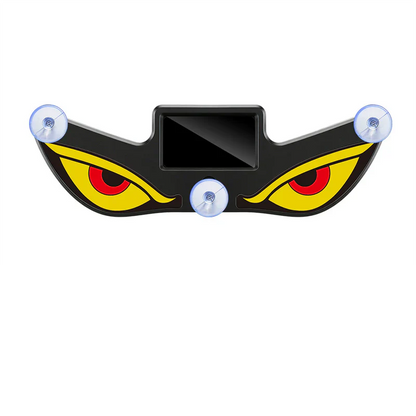 Fräcka solcellsdrivna LED demon eyes
