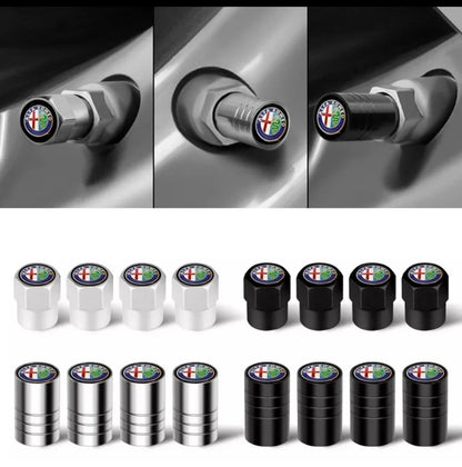 Bouchons de valve étanches pour pneus de voiture lot de 4