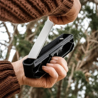 Aiguiseur de couteaux diamanté avec angle fixe de 20 degrés