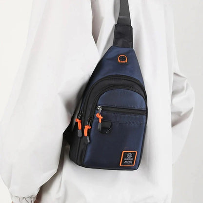 Sac bandoulière imperméable à plusieurs compartiments