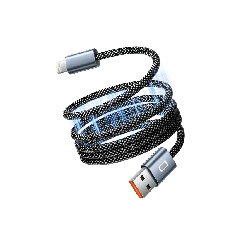 Câble magnétique MagCable – Fini les nœuds, pour toujours