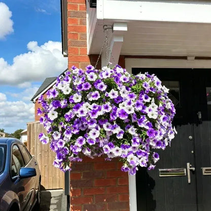 Bouquet de pétunias artificiels résistant aux UV