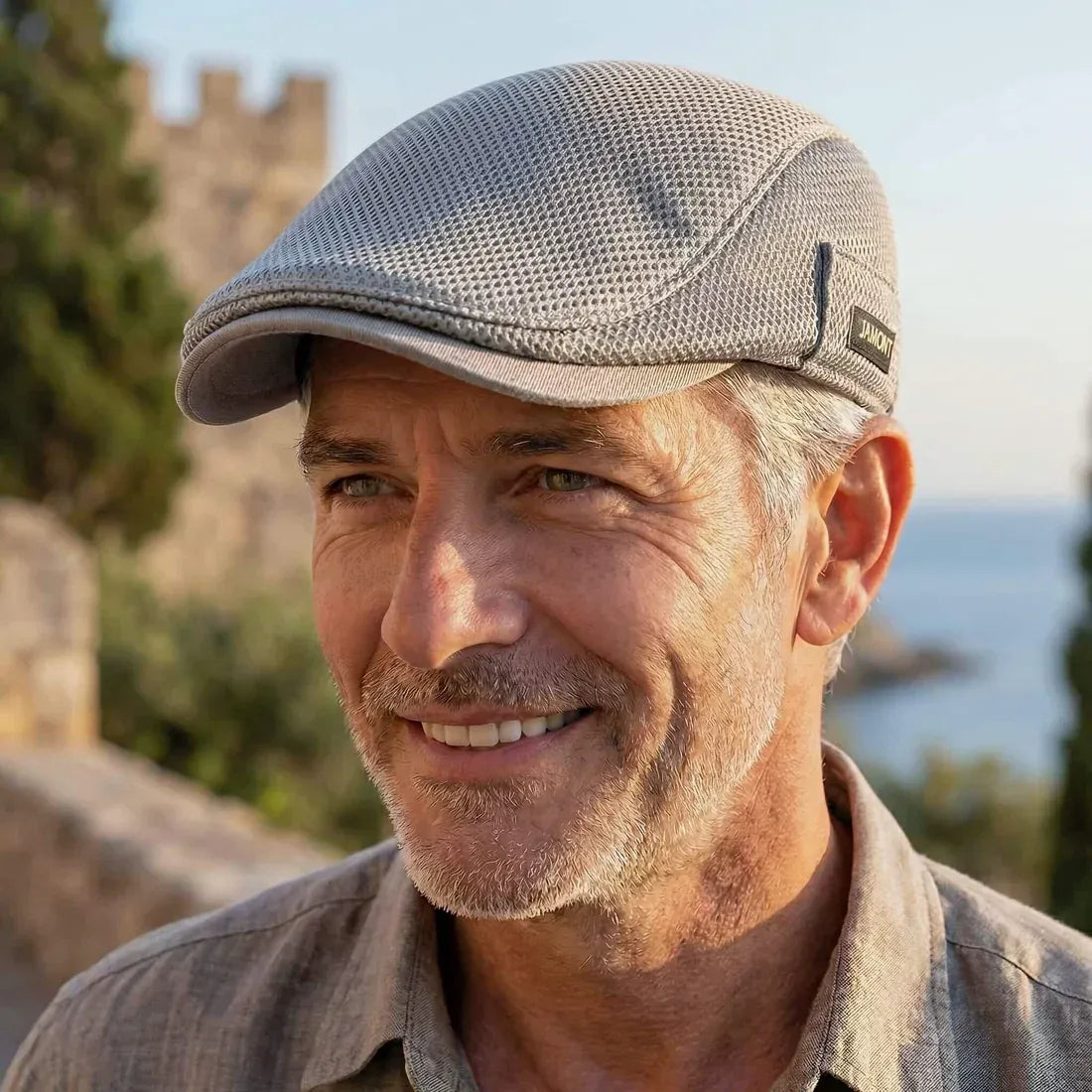 Casquette en mesh pour homme