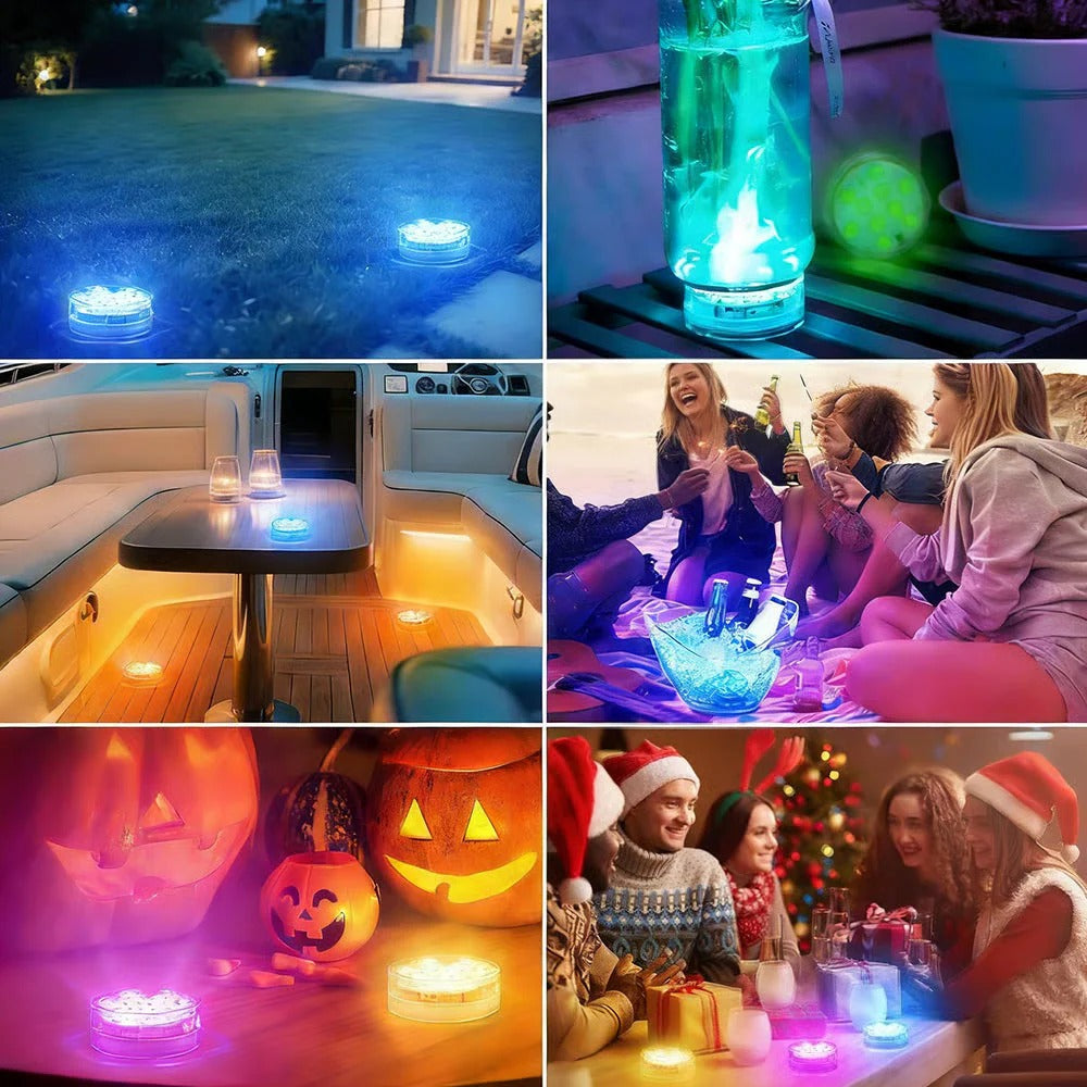 Éclairage RGB étanche pour piscine