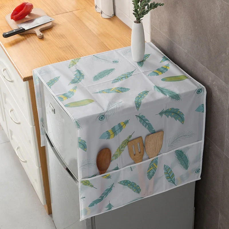 Housse de protection pour lave-linge avec poches latérales