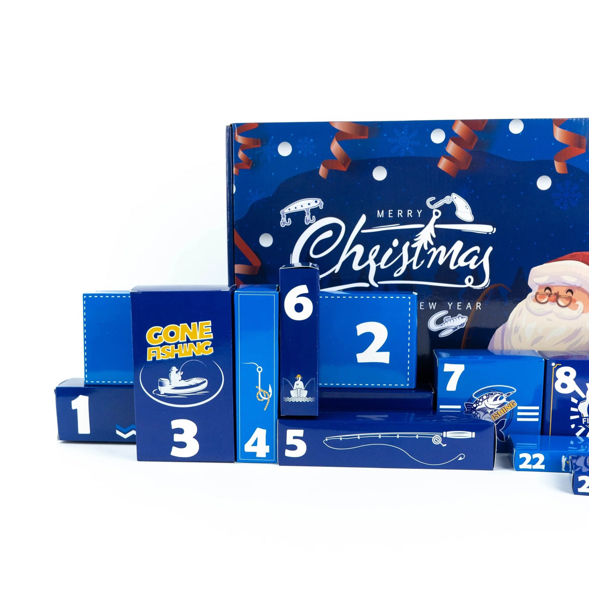 Grand calendrier de l’Avent de pêche pour Noël