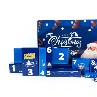 Grand calendrier de l’Avent de pêche pour Noël