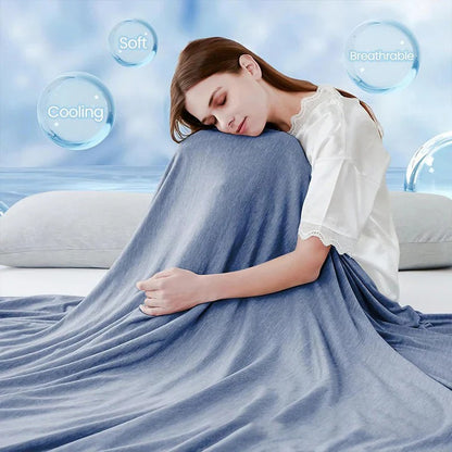 Couverture rafraîchissante pour dormeurs qui ont chaud