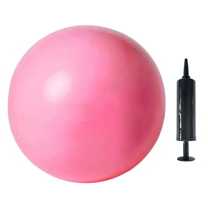 Ballon de pilates 15 cm – anti-éclatement, antidérapant en nid d'abeille, portable
