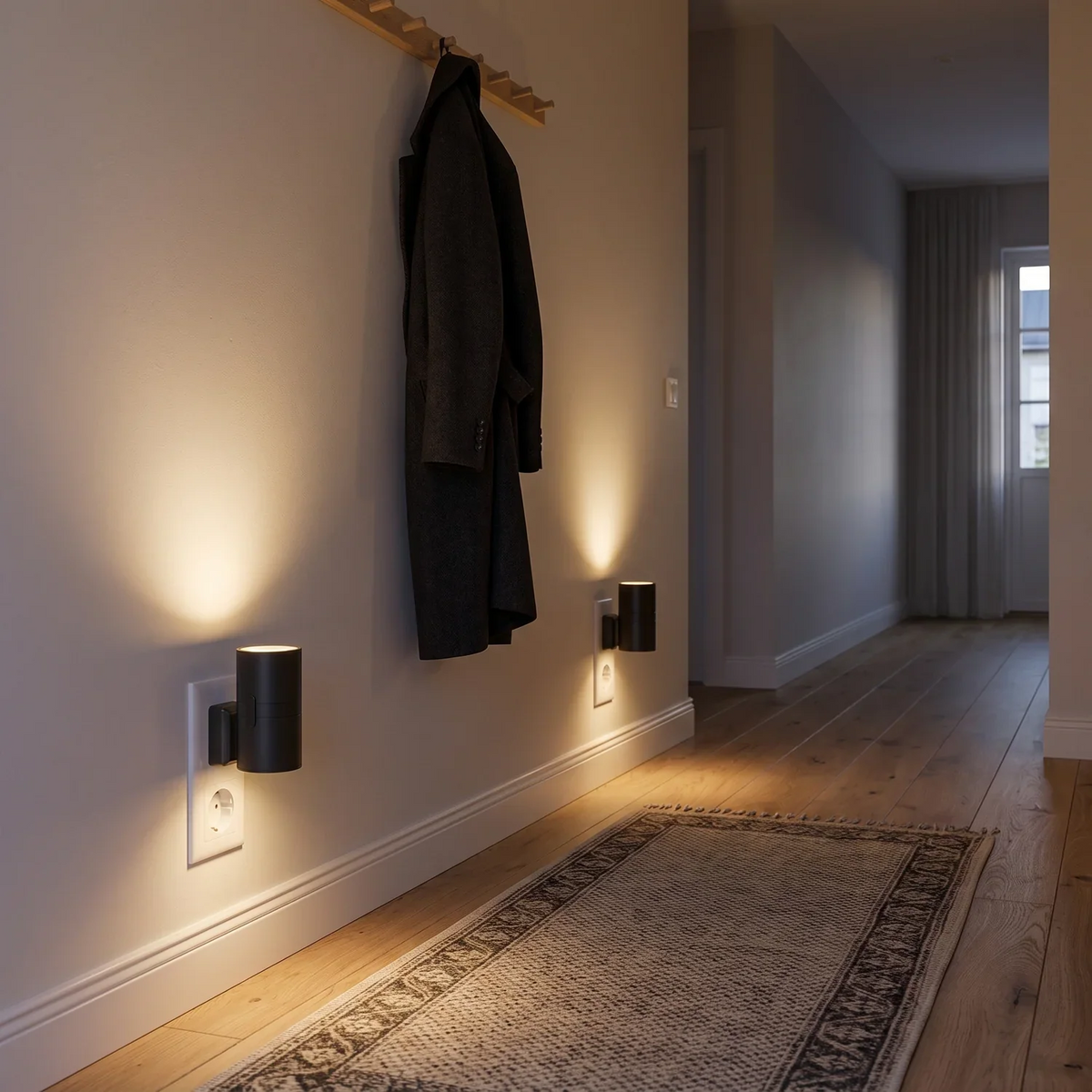 Applique murale sans fil Vega avec capteur de lumière