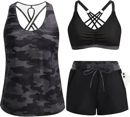 Ensemble Tankini Effet Ventre Plat
