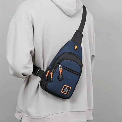 Sac bandoulière imperméable à plusieurs compartiments