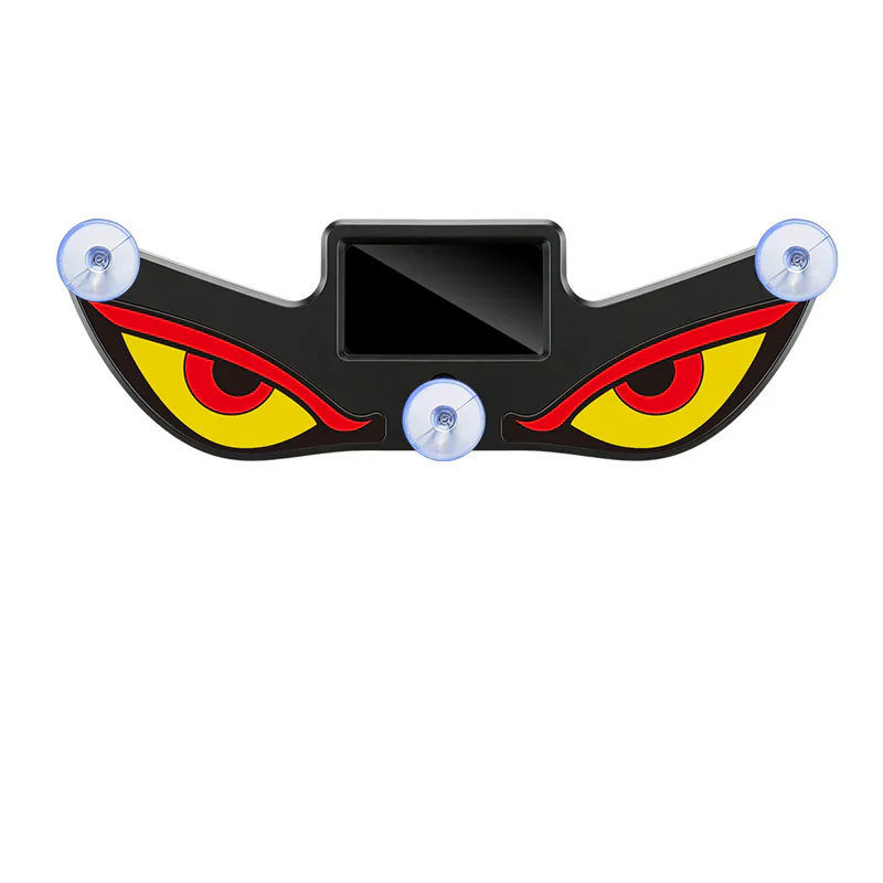 Fräcka solcellsdrivna LED demon eyes
