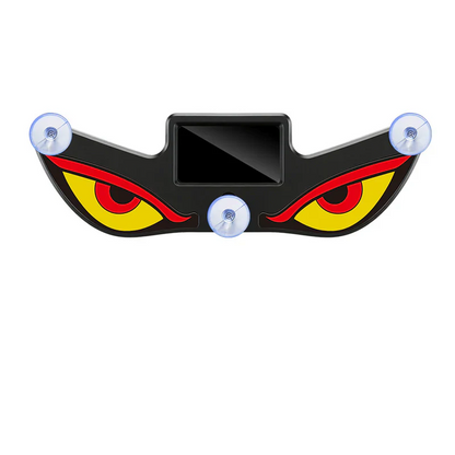 Fräcka solcellsdrivna LED demon eyes