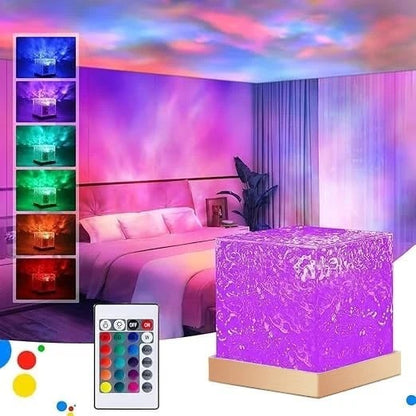 Lampe d’ambiance Aurora avec télécommande