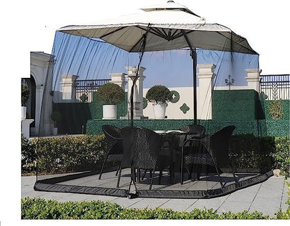 Écran de table pour parasol