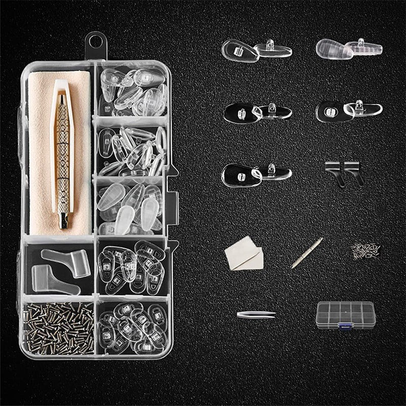 Kit de réparation pour plaquettes de lunettes