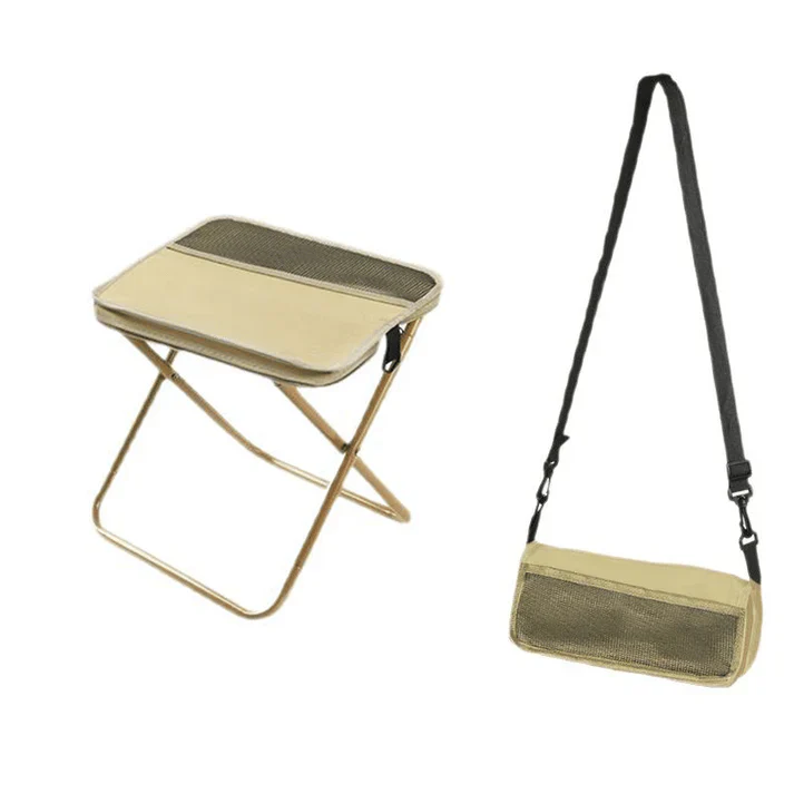 Tabouret pliable avec sac de transport pour les déplacements