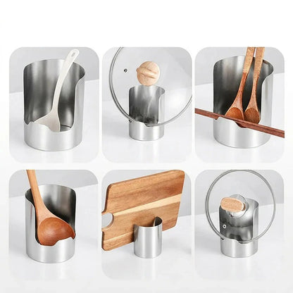 Porte-ustensiles de cuisine multifonction