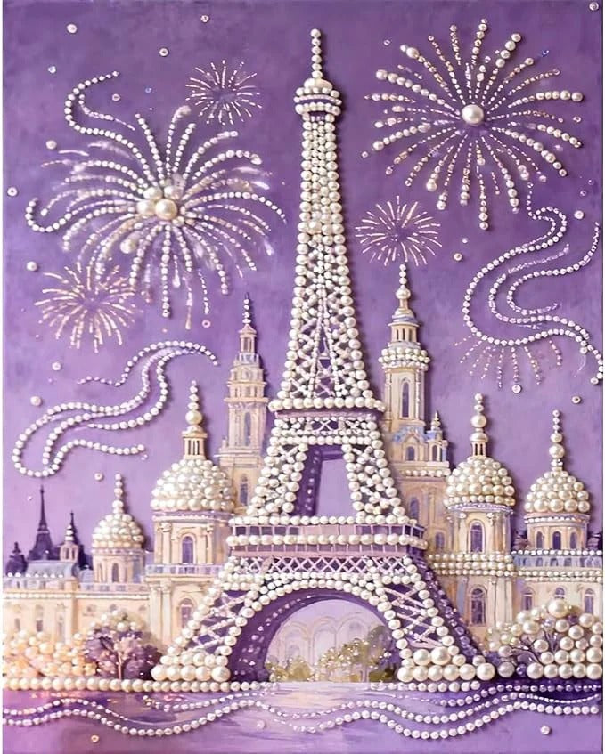 Kit de diamond painting avec plusieurs motifs