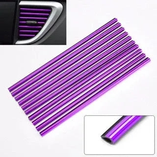 Bandes Décoratives pour Grilles d’Aération de Voiture