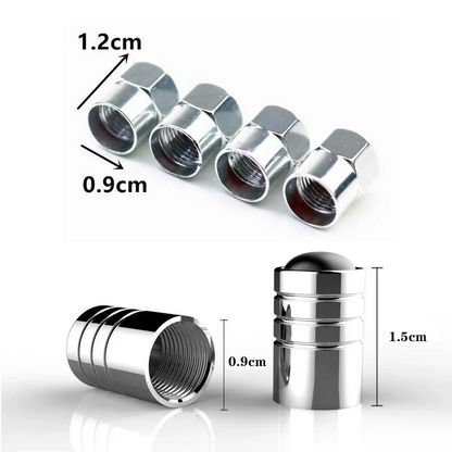 Bouchons de valve étanches pour pneus de voiture lot de 4