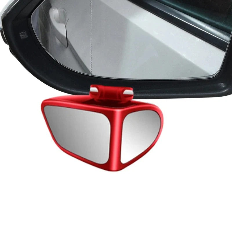 Rétroviseur double lentille avec vue d'angle mort réglable à 360°