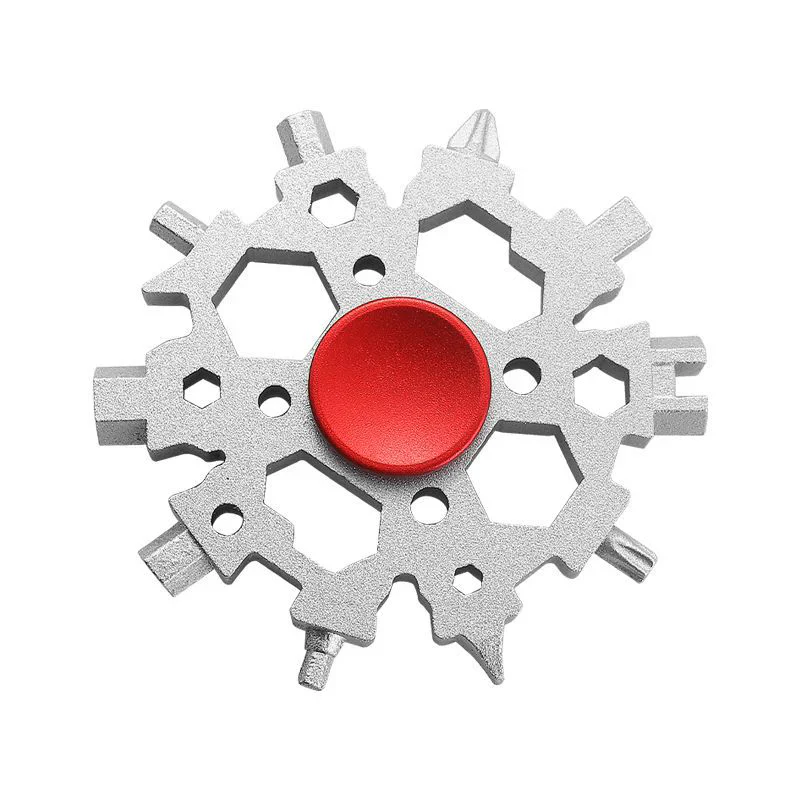 Outil Fidget Flocon de Neige Multifonction