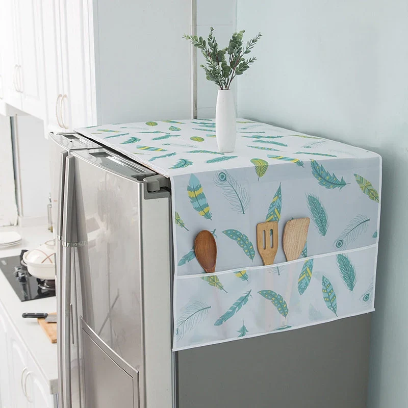 Housse de protection pour lave-linge avec poches latérales