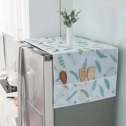 Housse de protection pour lave-linge avec poches latérales
