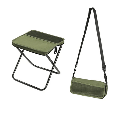 Tabouret pliable avec sac de transport pour les déplacements