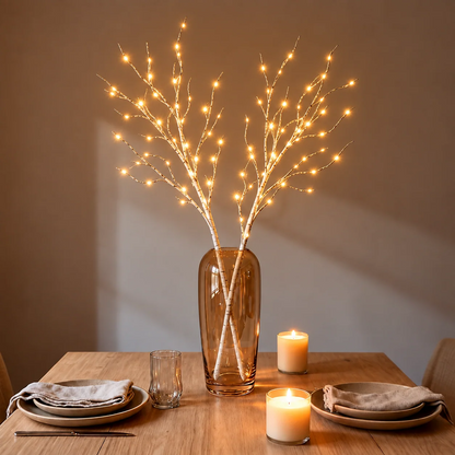 Branches décoratives LED LumiBranch à piles