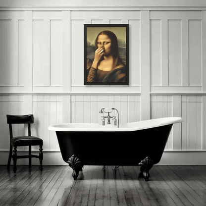 Mona Lisa Rigolote (Pincer le nez)