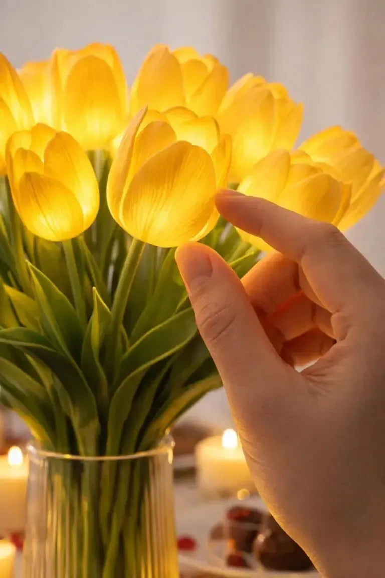 Lampe tulipe d'ambiance – Créez une atmosphère chaleureuse et chaleureuse