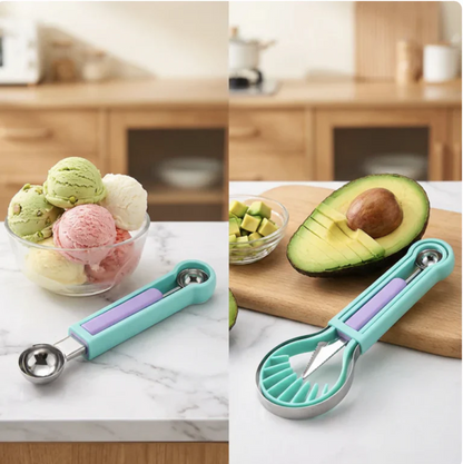 FruitMaster Coupe-fruits Multifonction 4-en-1