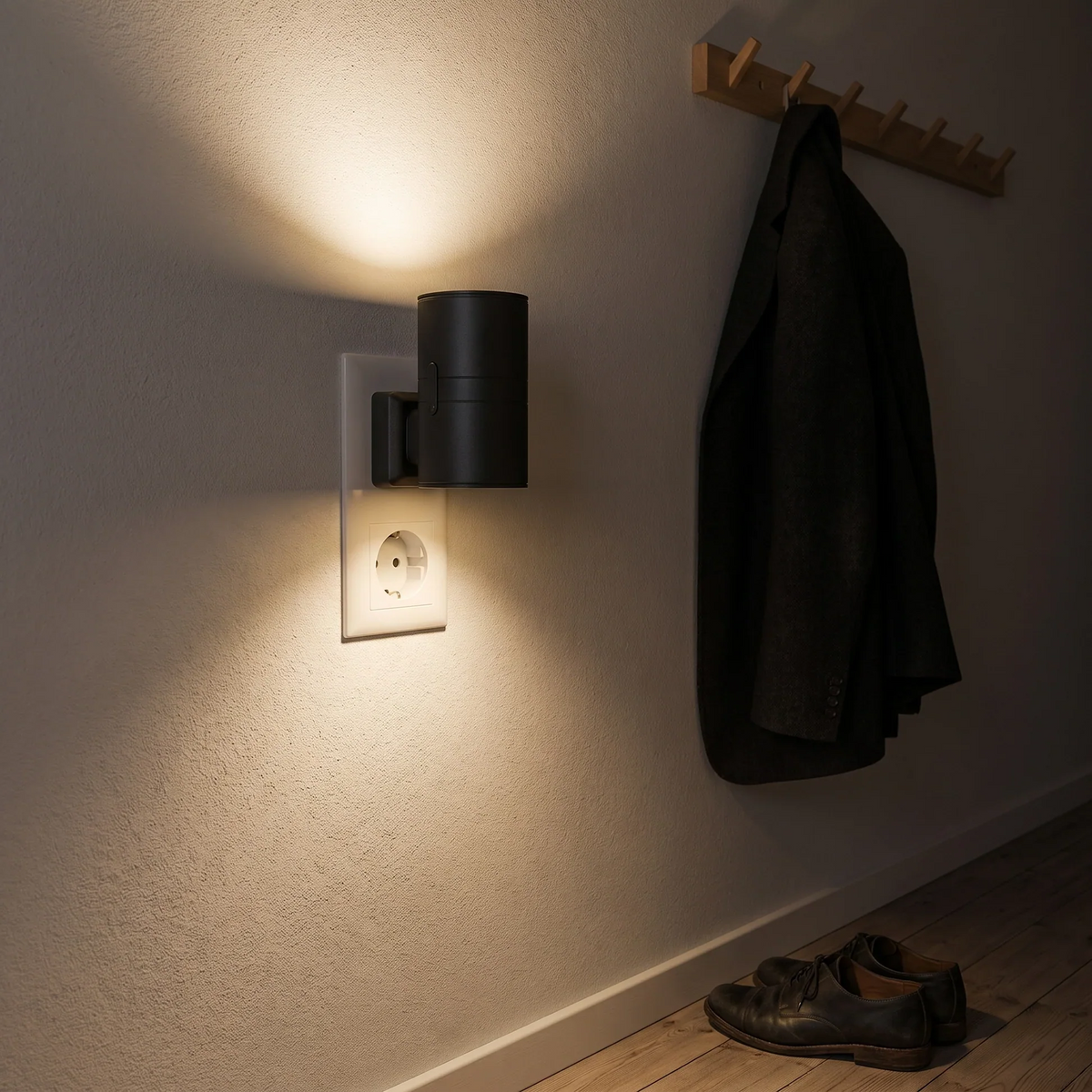 Applique murale sans fil Vega avec capteur de lumière