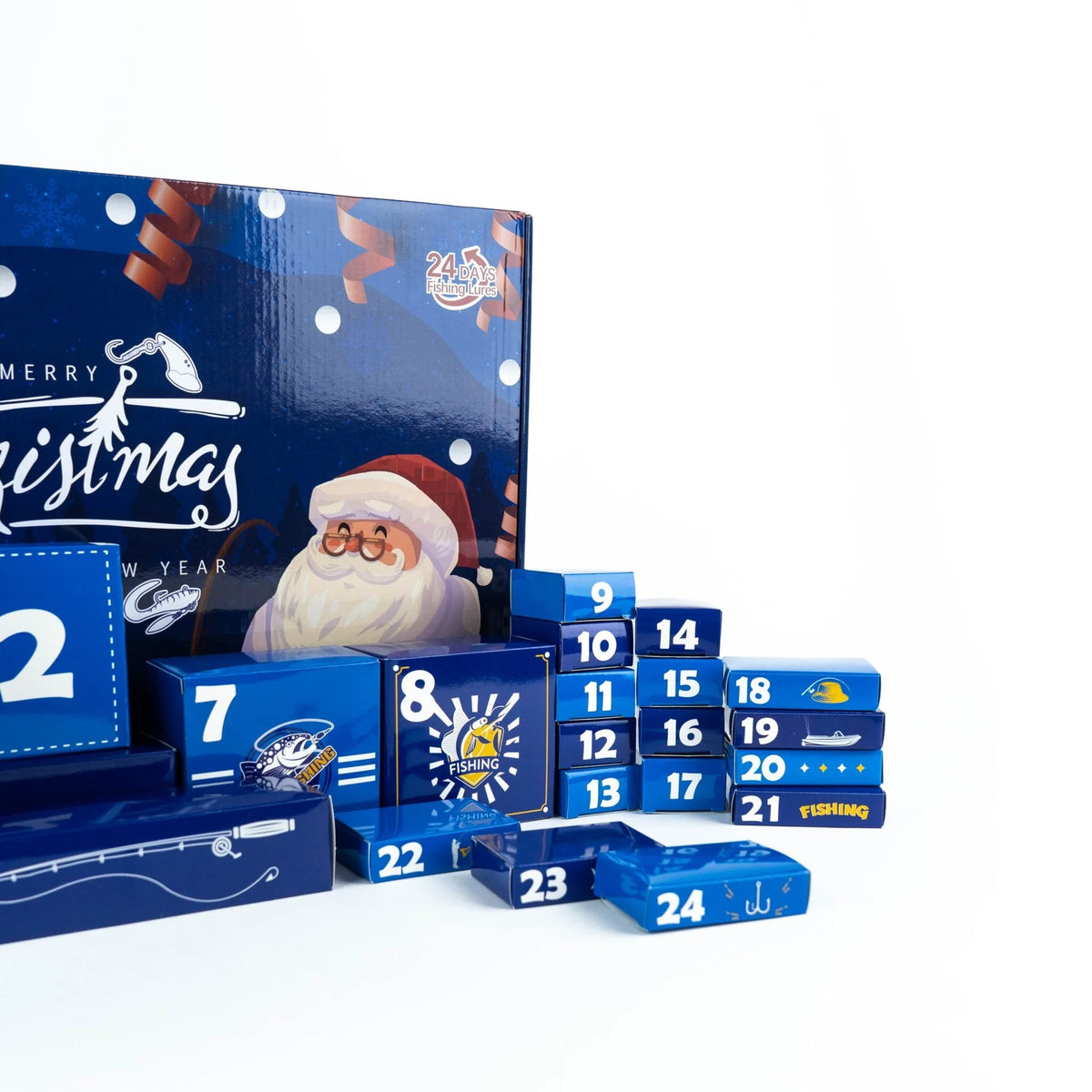 Grand calendrier de l’Avent de pêche pour Noël