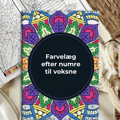 Livre de Coloriage par Numéros pour Adultes