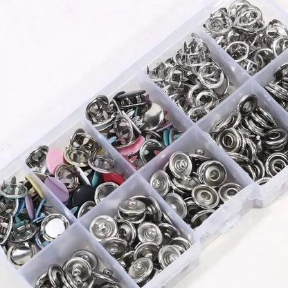 ButtonSnap Boutons Décoratifs Interchangeables pour Vêtements